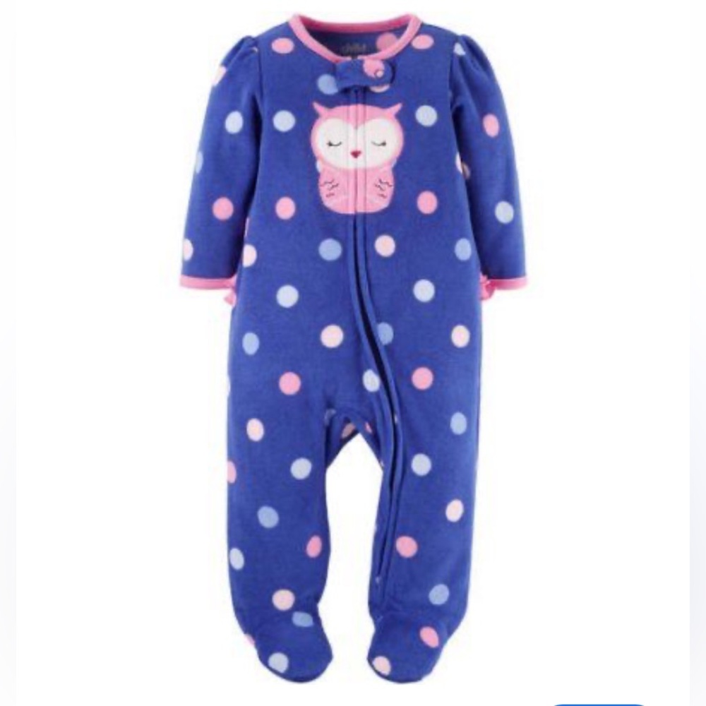 🍓3/$10 NWOT Carters Newborn Cozy Fleece Footies